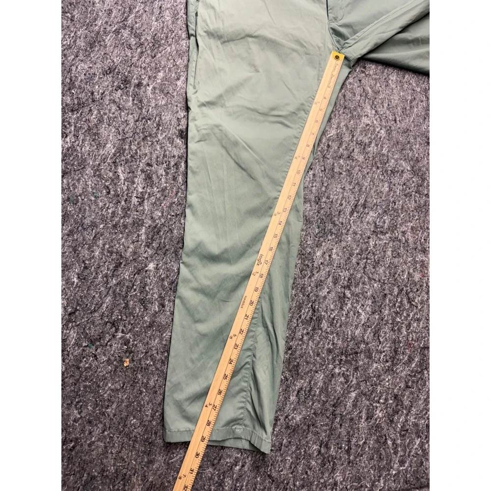 Tailor Vintage Greenwich Slim Fit Pants Mens 36x30 Sage Green Stretch Waist